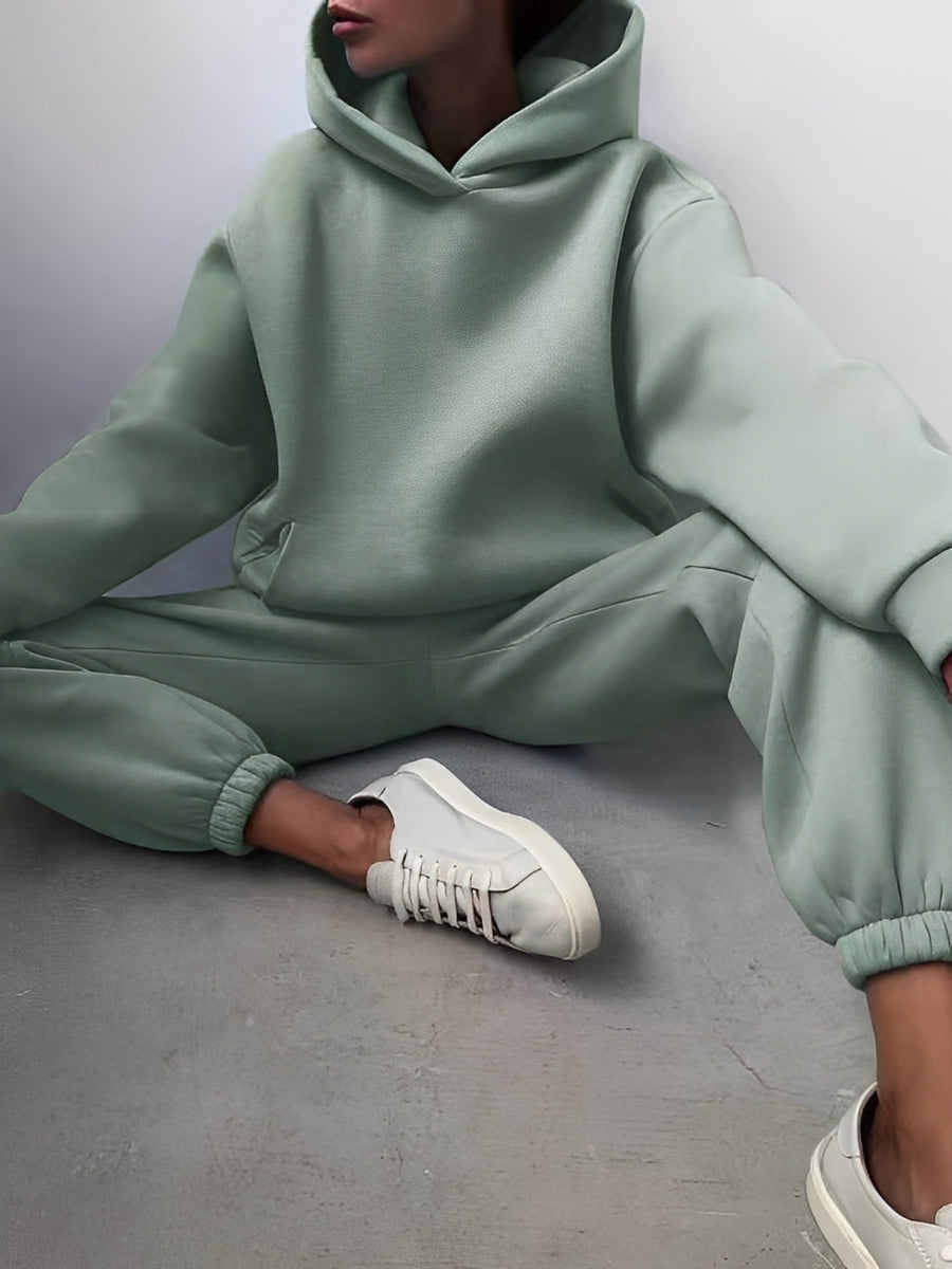 Jasmine - Komfortables Damen Jogging-Set mit Kapuze