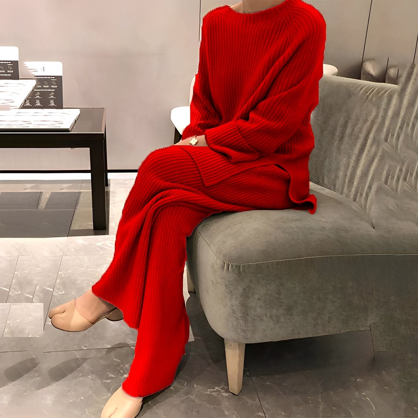 Carolina - Angenehmes und legeres Damen-Strickset