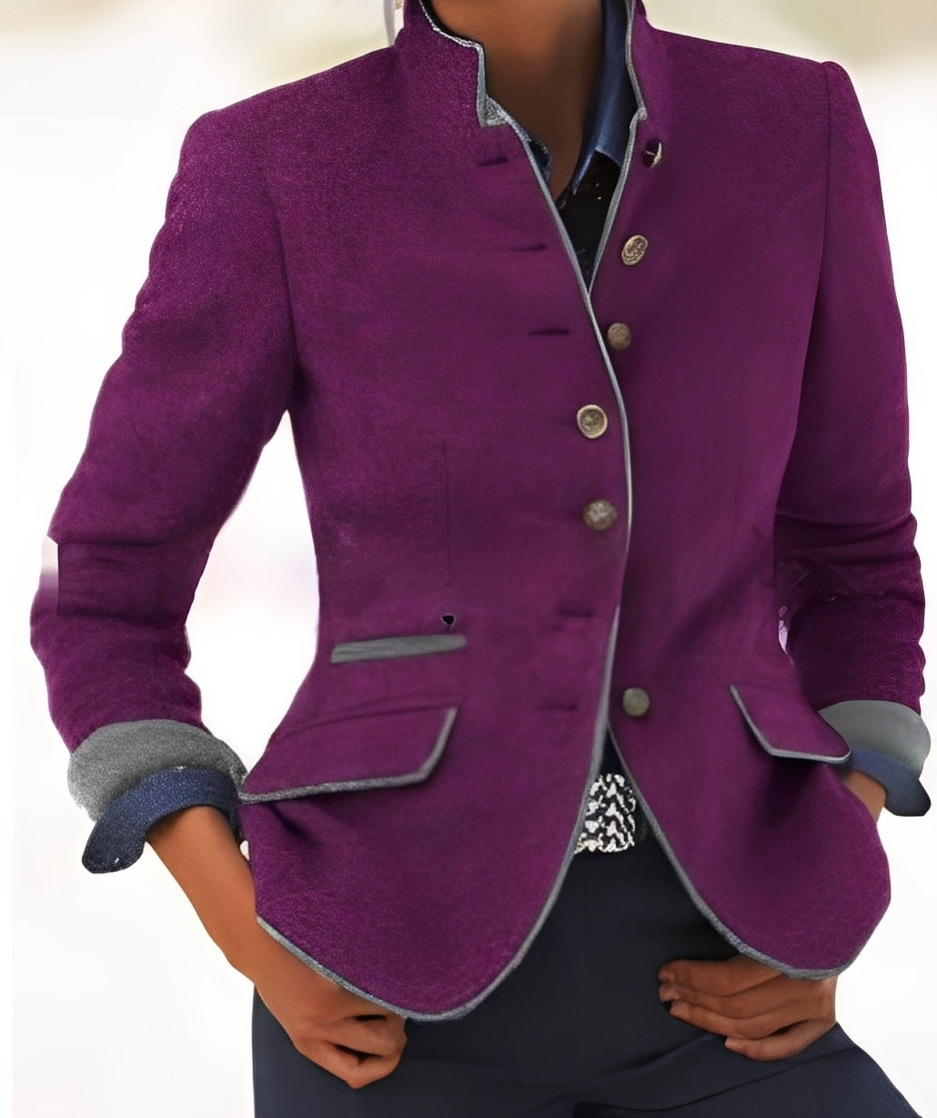 Kaelyn - Moderne Damenjacke mit Taschen für den alltäglichen Gebrauch