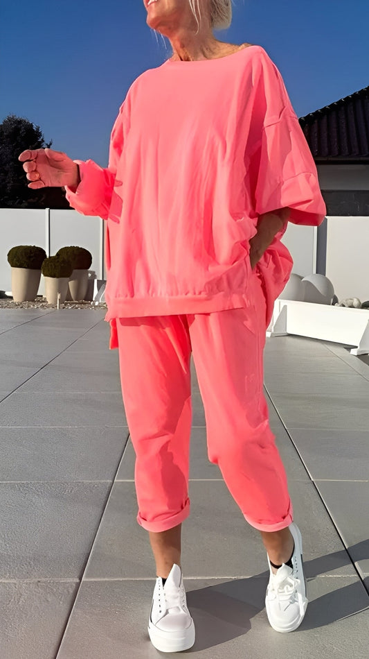 Eleanore - Komfortables Damen-Set mit lockerem Shirt und Hose