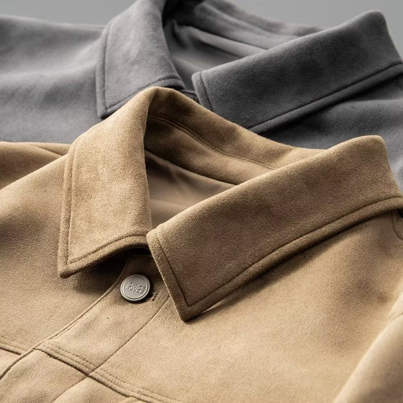 Wilbur - Klassische Wildlederjacke für Herren