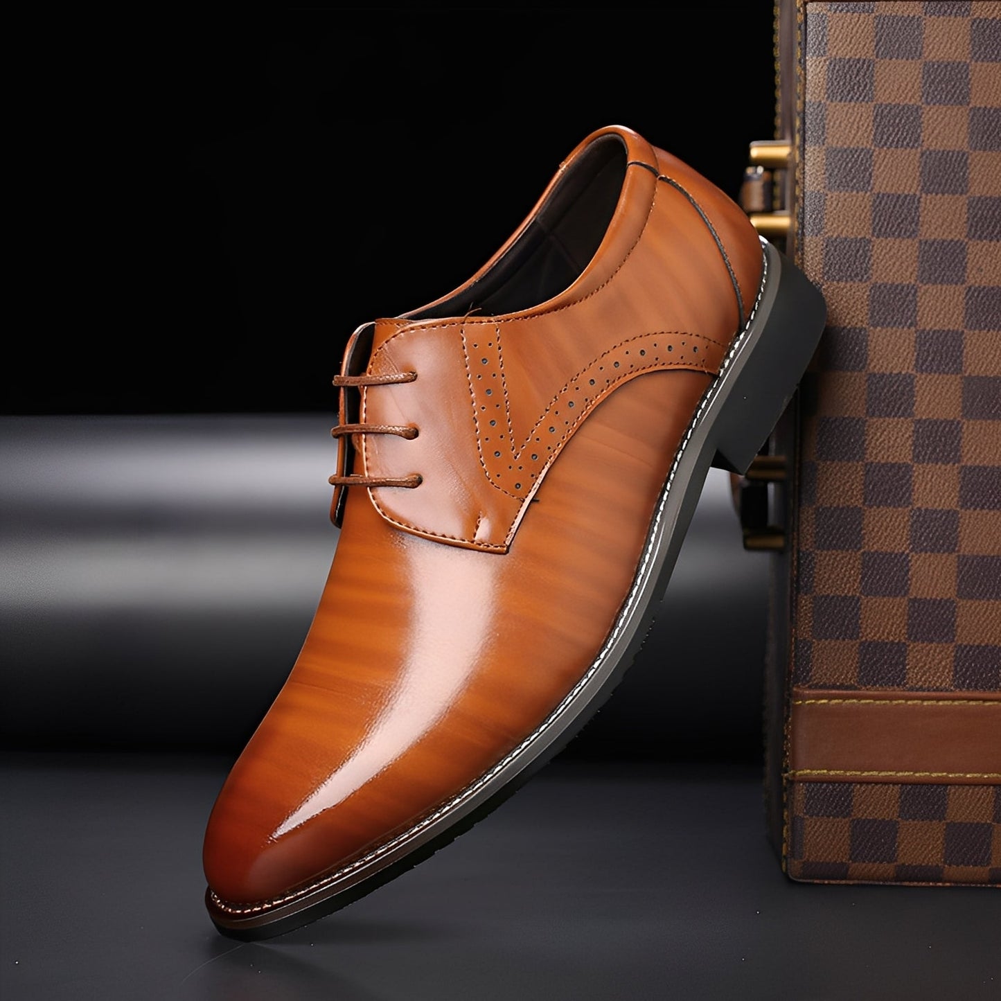 Kendrick - Zeitlose elegante Lederschuhe für Herren