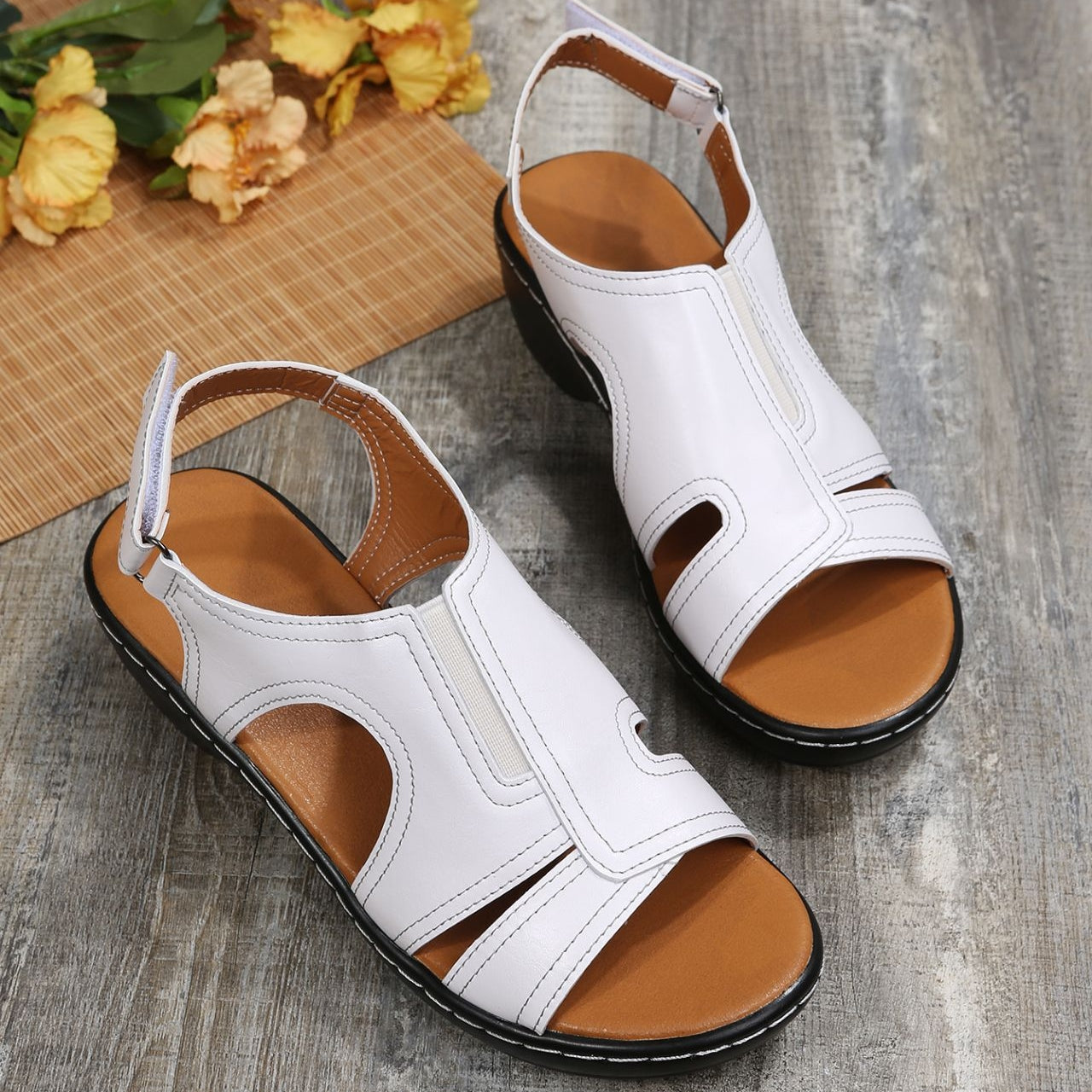 Duana - Bequeme Damensandalen mit Luftpolstersohle