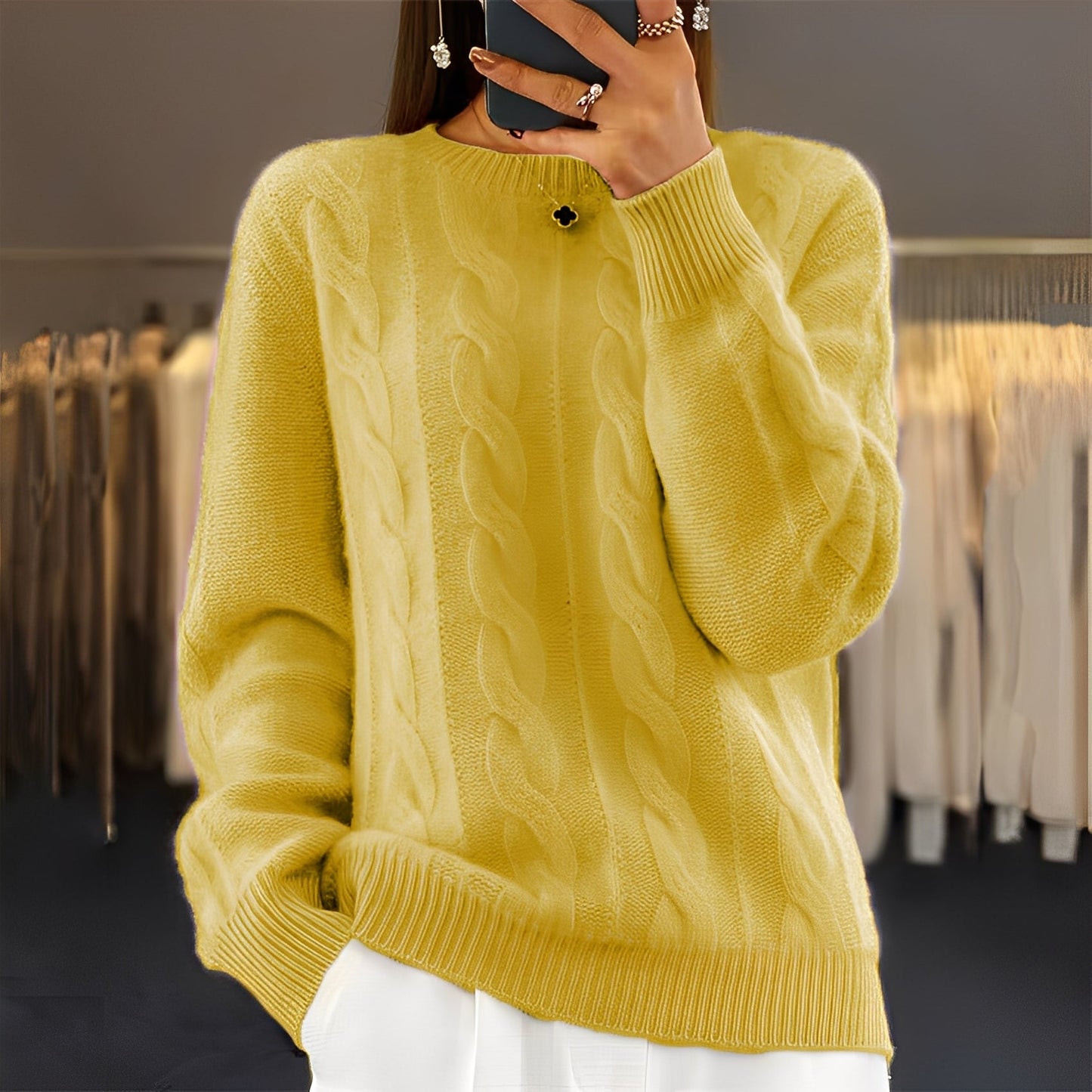 Leanne - Zeitlos schicker Frauenpullover
