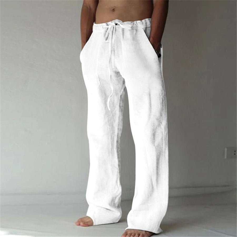 Anton - Casual Leinenhosen in Einfarbig
