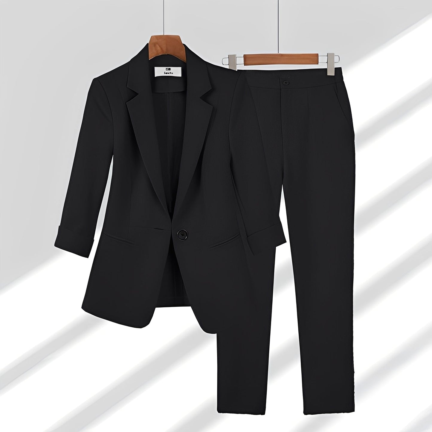 Elouise - Weit geschnittenes, elegantes Damen Blazer- und Hosen-Set