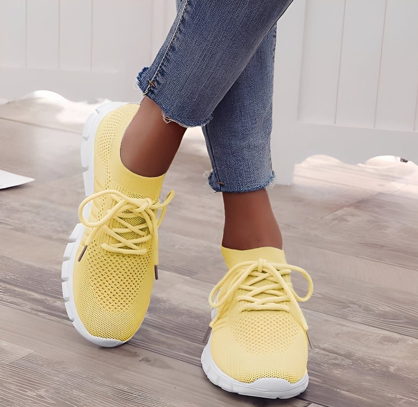 Amanda - Bequeme Damen-Schuhe aus Netzstoff