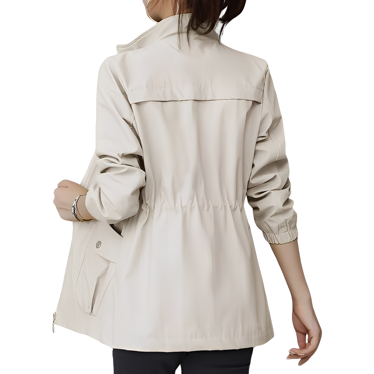 Gwenda - Modische Damenjacke mit einstellbarer Taille
