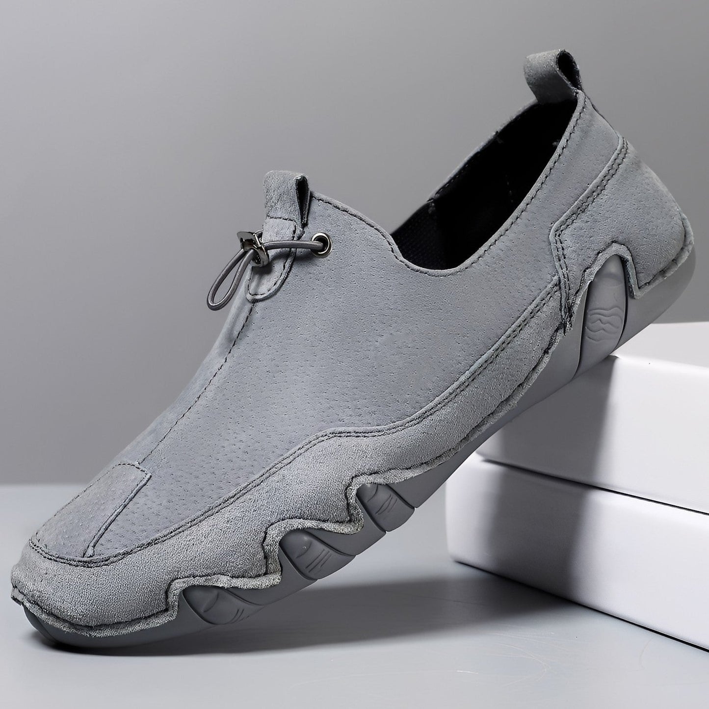 Everard - Trendige, bequeme Leder-Slipper für Herren