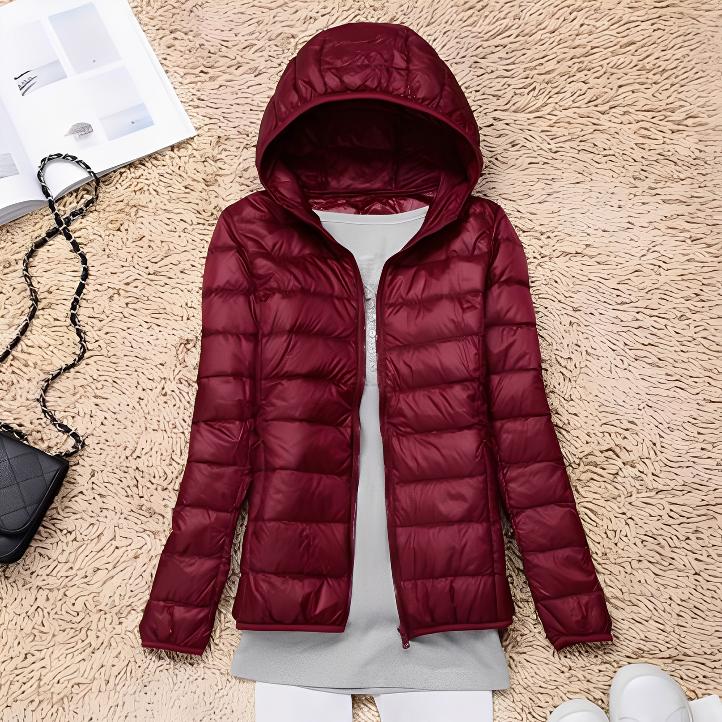 Lyndsay - Komfortable, schmale Damen-Daunenjacke