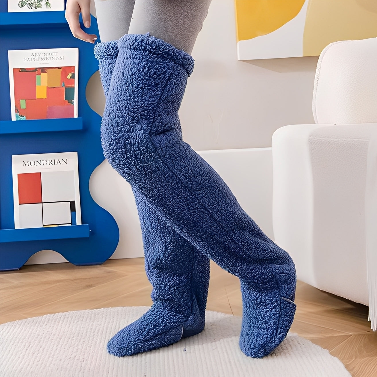Hayden - Flauschige und warme Schlafsocken für Damen