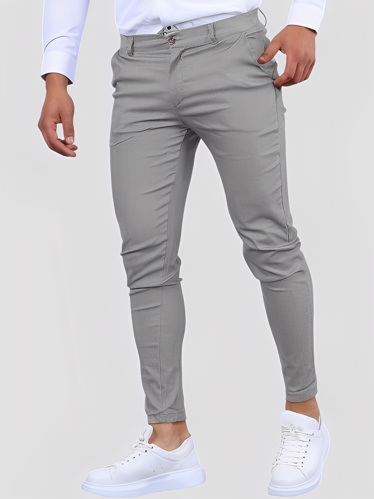 Shelton - Angenehme, dehnbare Herrenhose mit schlanker Passform