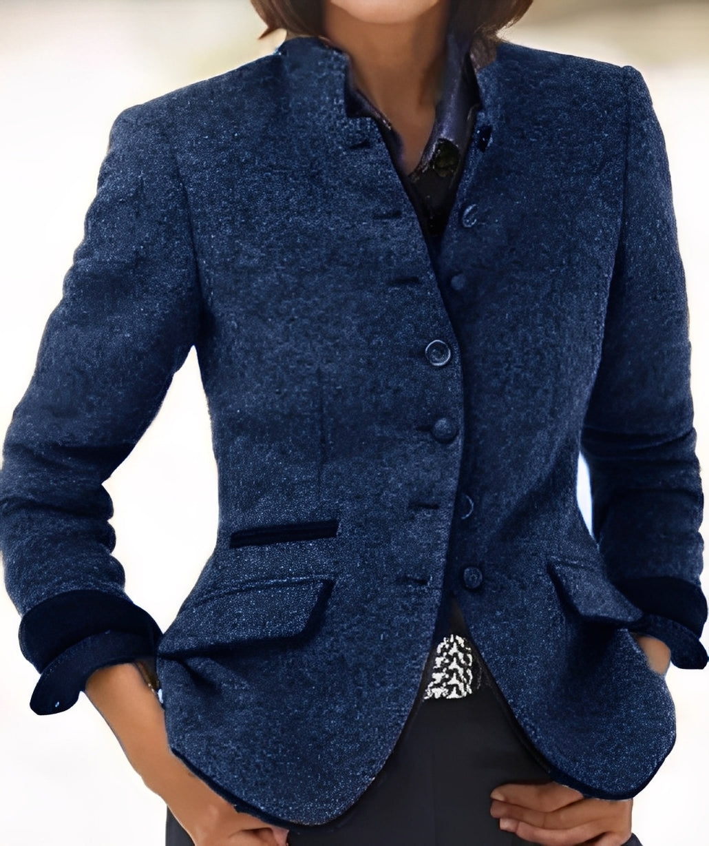 Kaelyn - Moderne Damenjacke mit Taschen für den alltäglichen Gebrauch