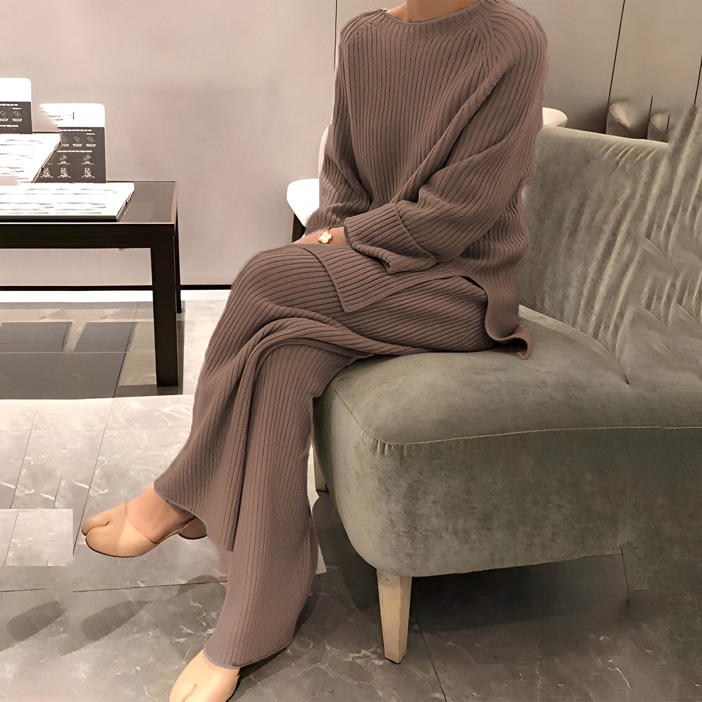 Carolina - Angenehmes und legeres Damen-Strickset
