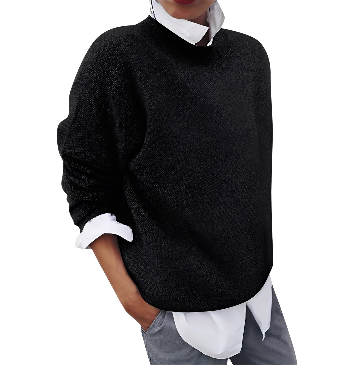 Elianna - Komfortabler, lässiger Frauenpullover