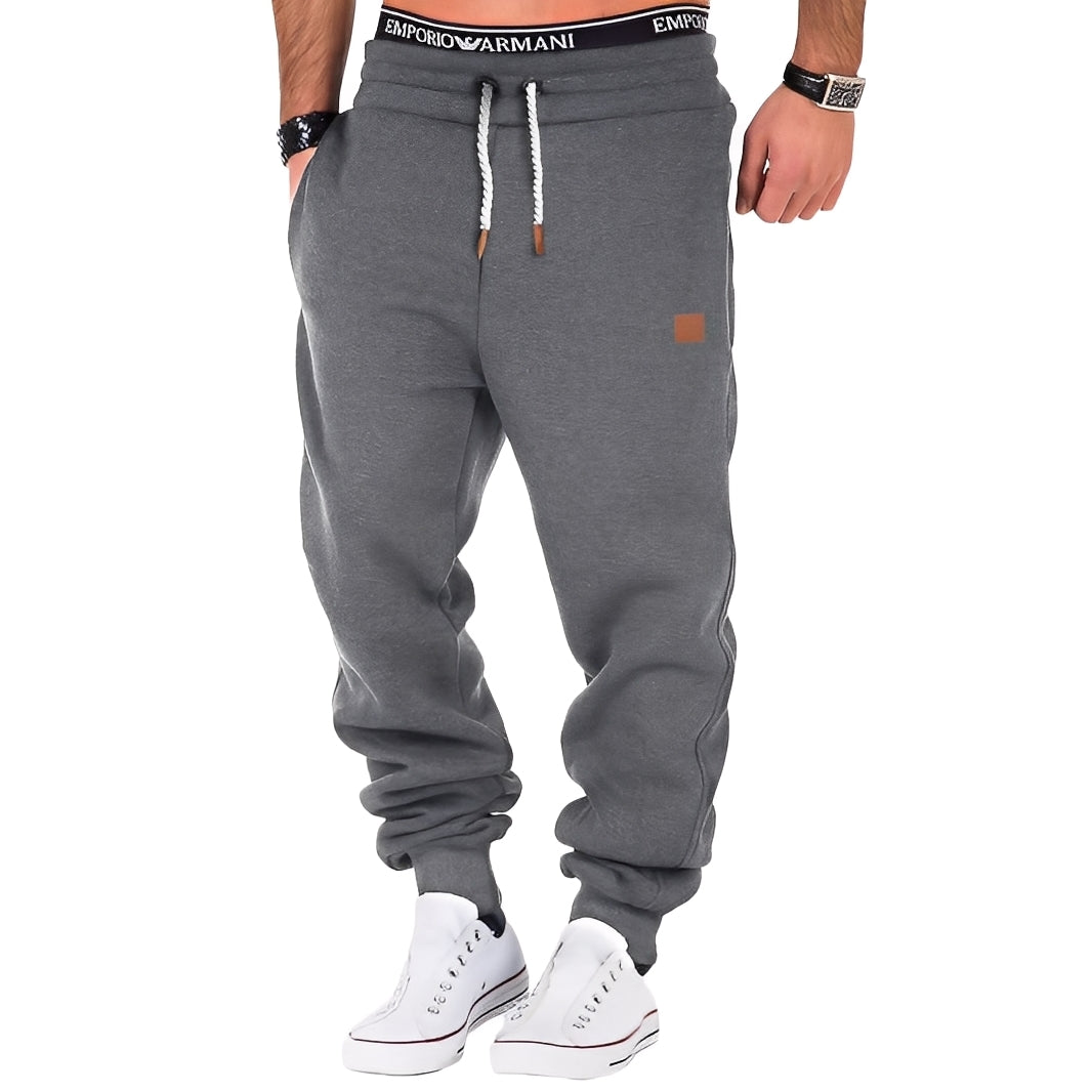 Gilbert - Elegante, leger geschnittene Herrenlaufhose