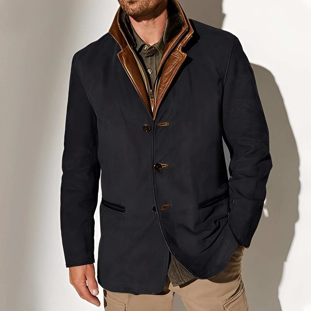 Durward - Herrenjacke im klassischen Look mit Taschen