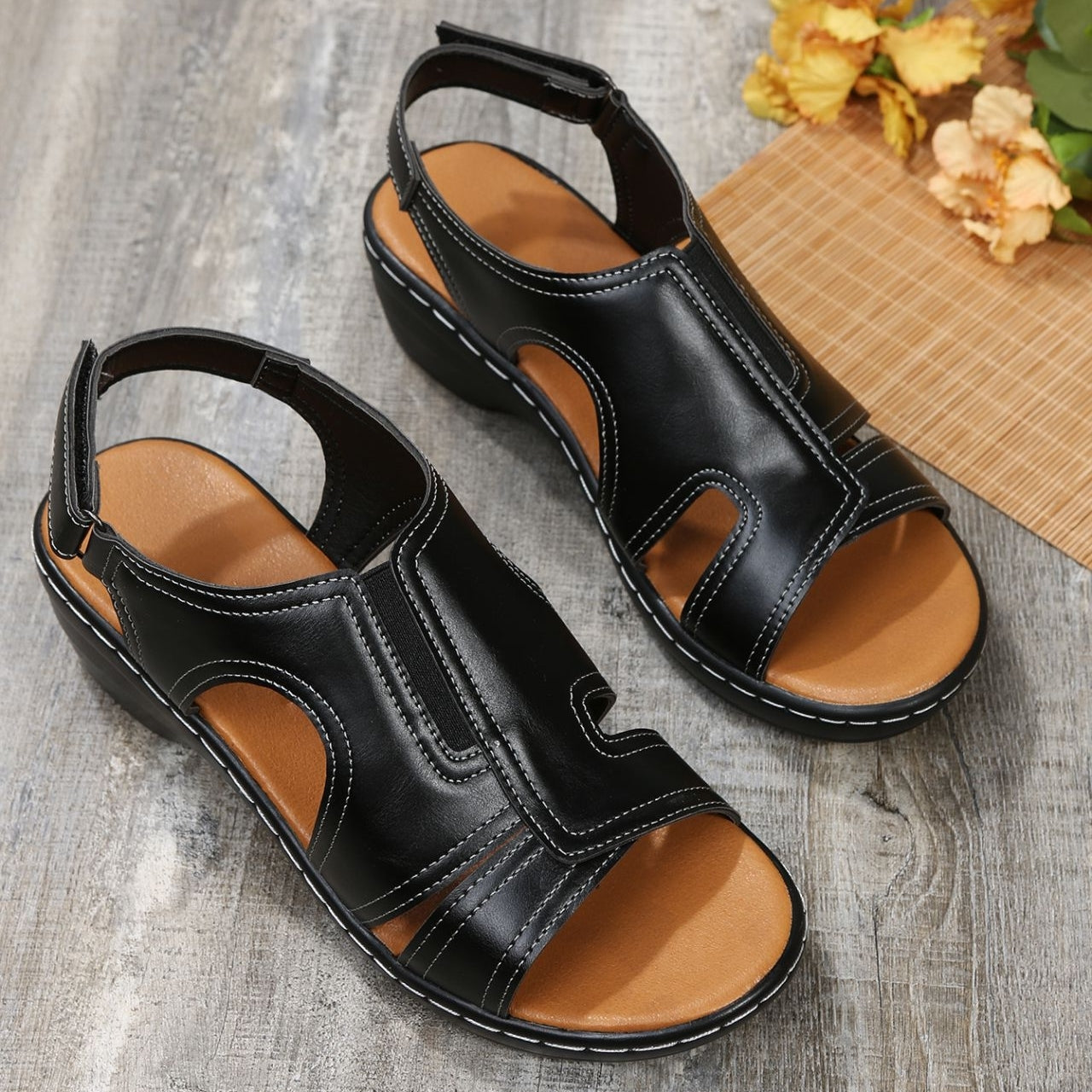 Duana - Bequeme Damensandalen mit Luftpolstersohle