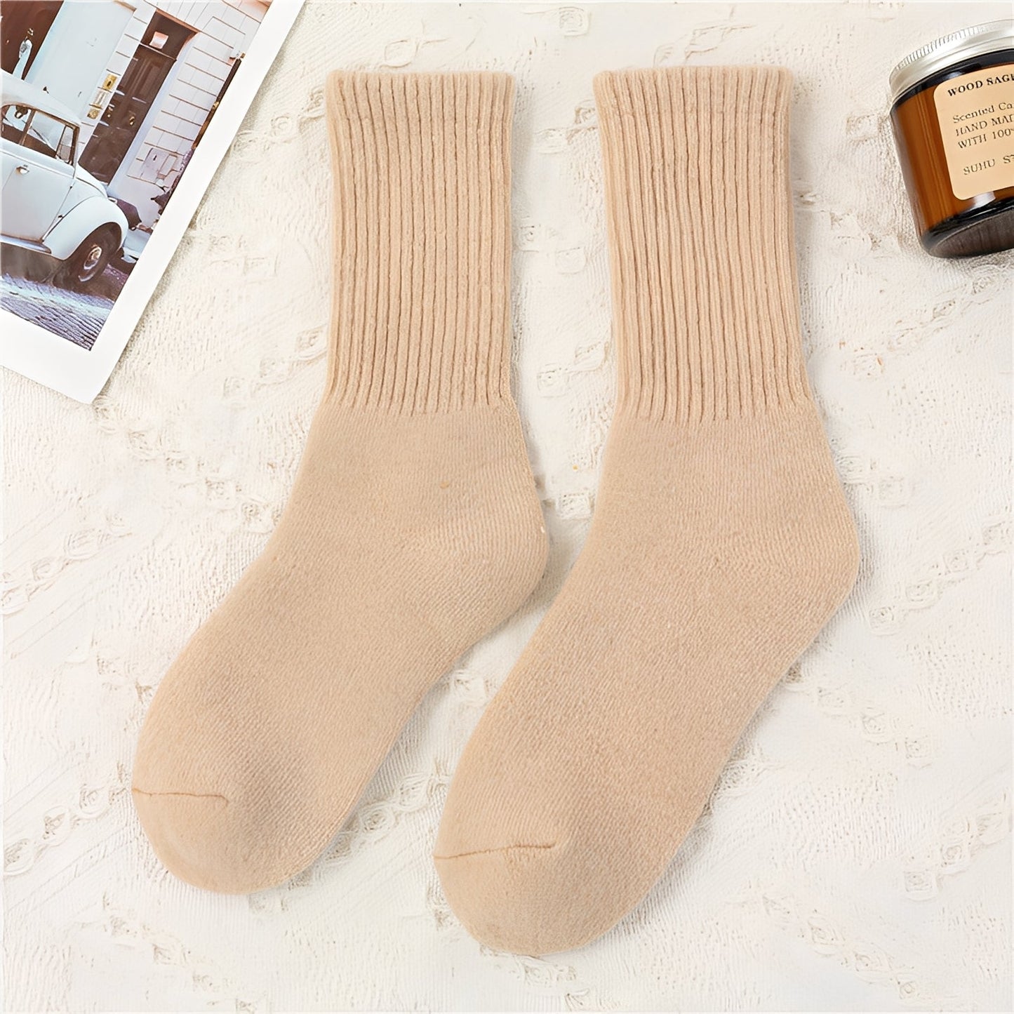 Carmella - Unisex-Socken, warm, dick und bequem