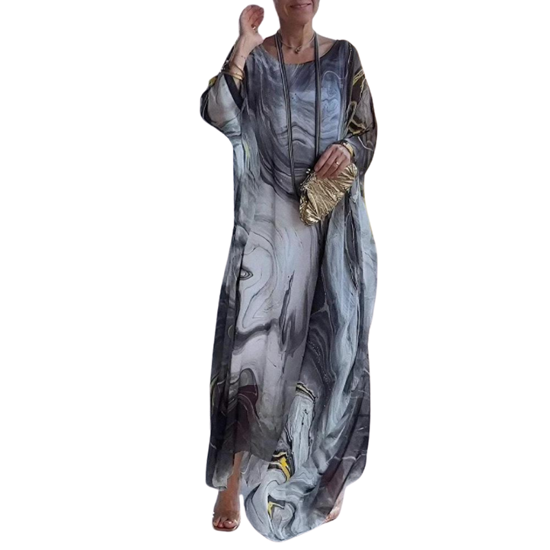Aurora – Elegantes Seidenkleid aus zartem Chiffon