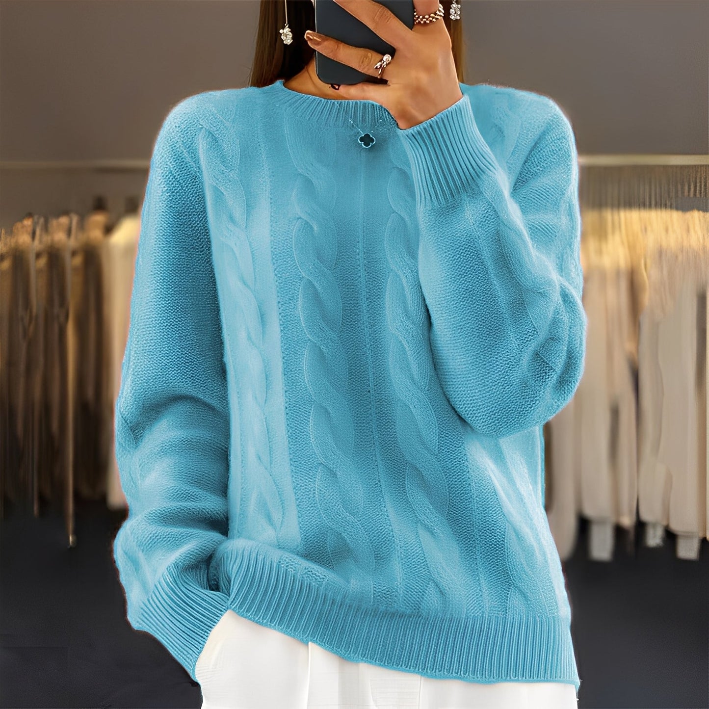 Leanne - Zeitlos schicker Frauenpullover