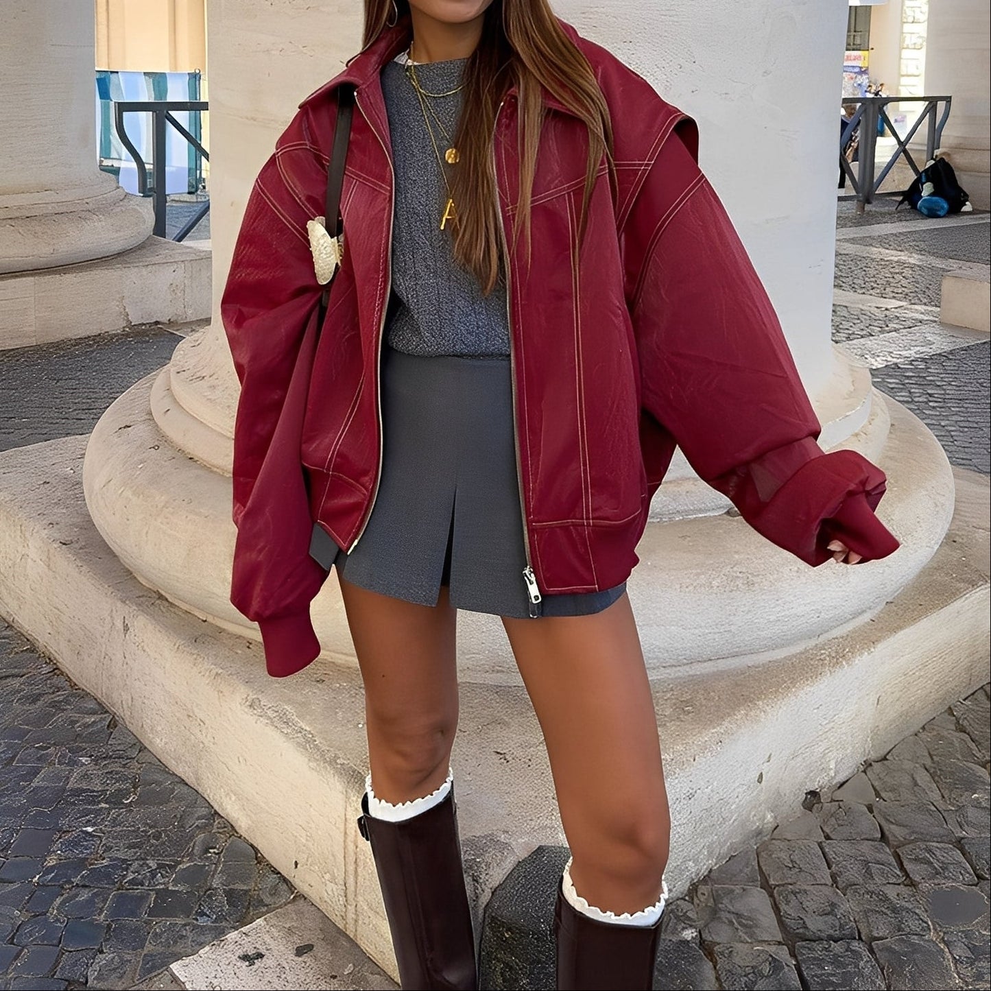 Hailie - Modische, bequem gearbeitete Thermojacke für Damen