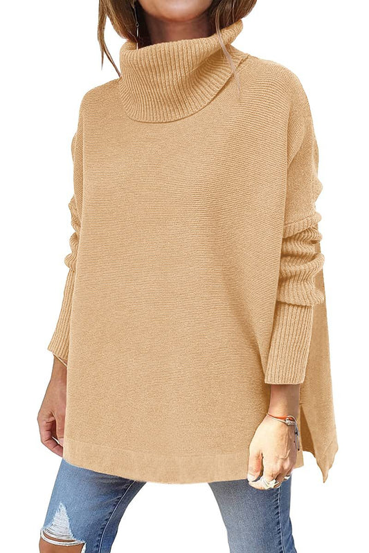 Macey - Warmer Damen-Rollkragenpullover aus Wolle