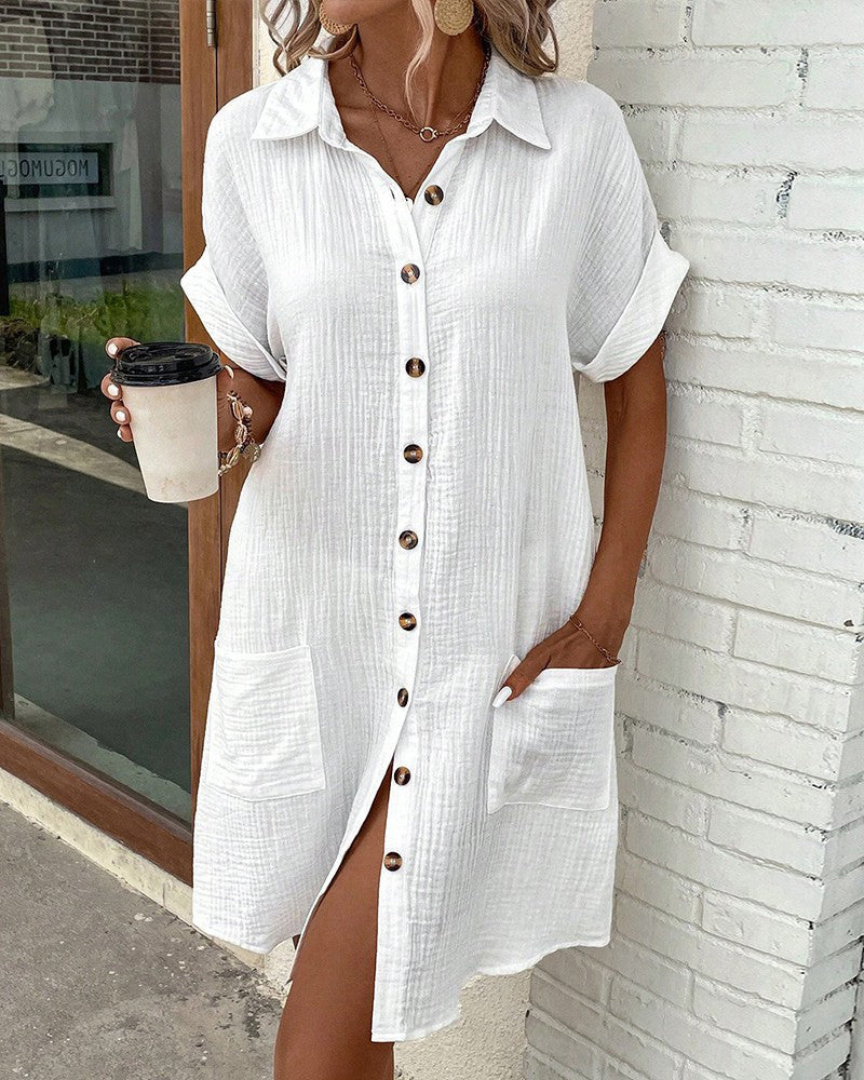Clara – Damen-Hemdkleid