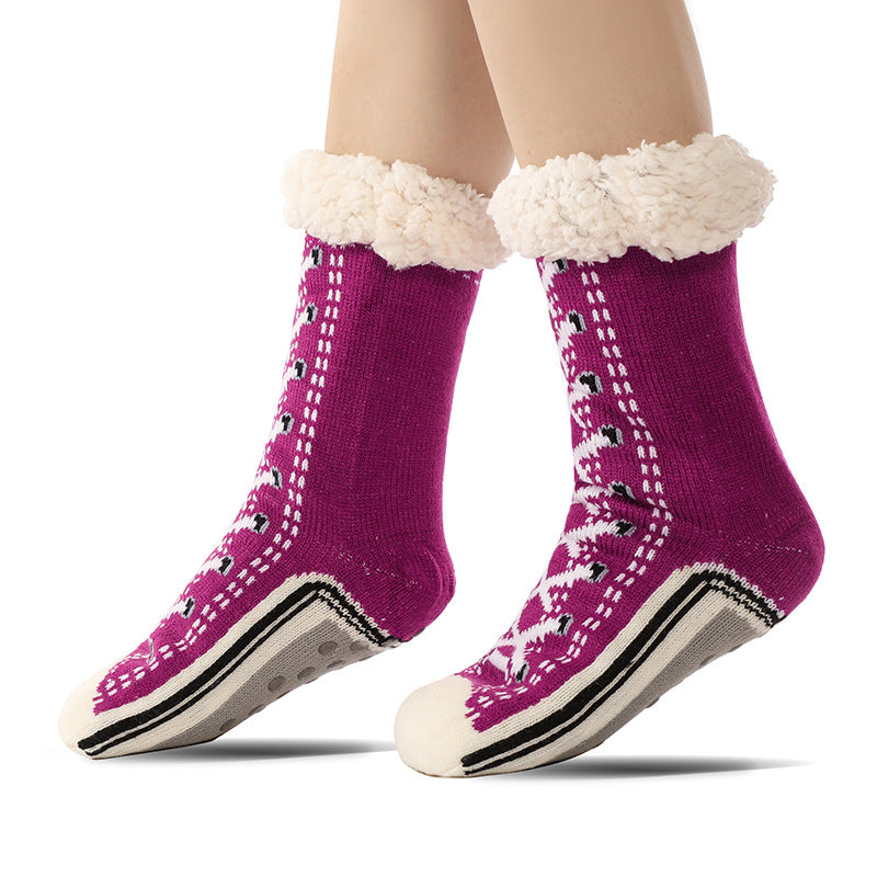 Sharla - Stilvolle Damen-Berber-Fleece-Socken