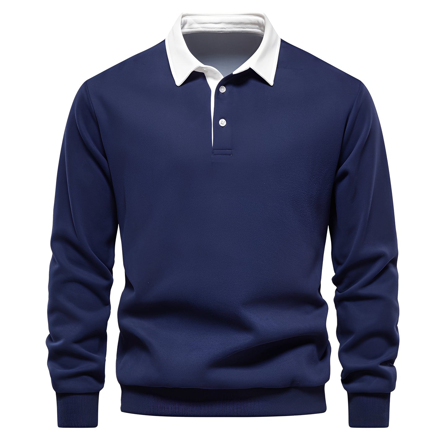 Sonnie - Komfortables Herren-Langarm-Poloshirt