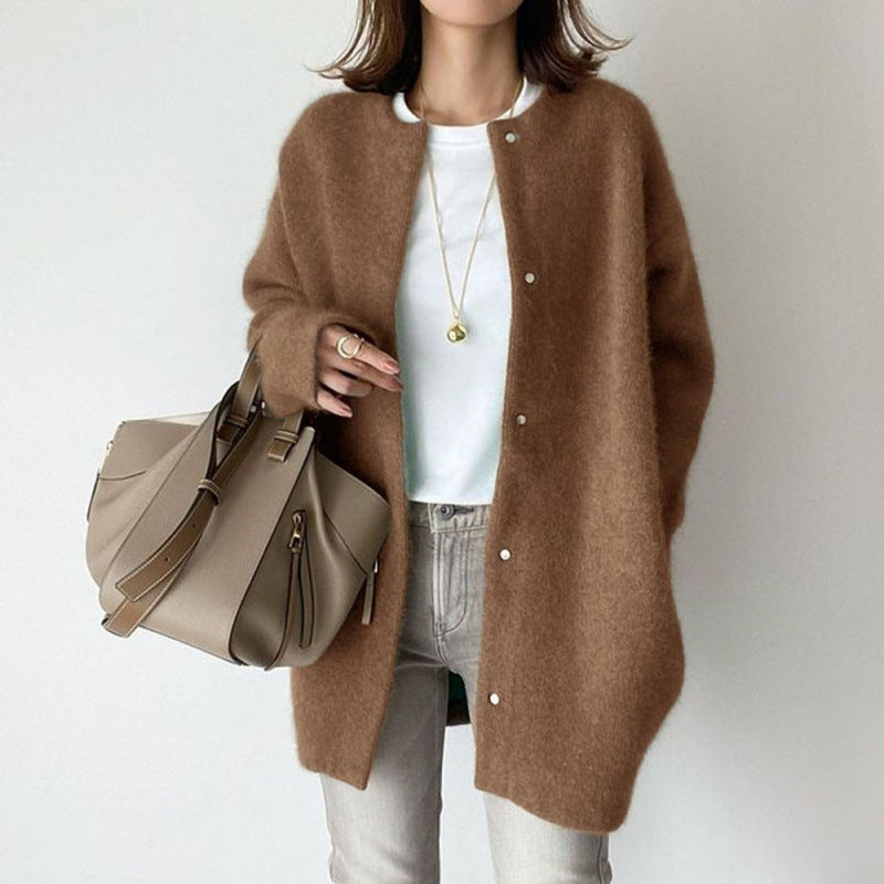 Madoline - Damen-Strickjacke mit Knöpfen