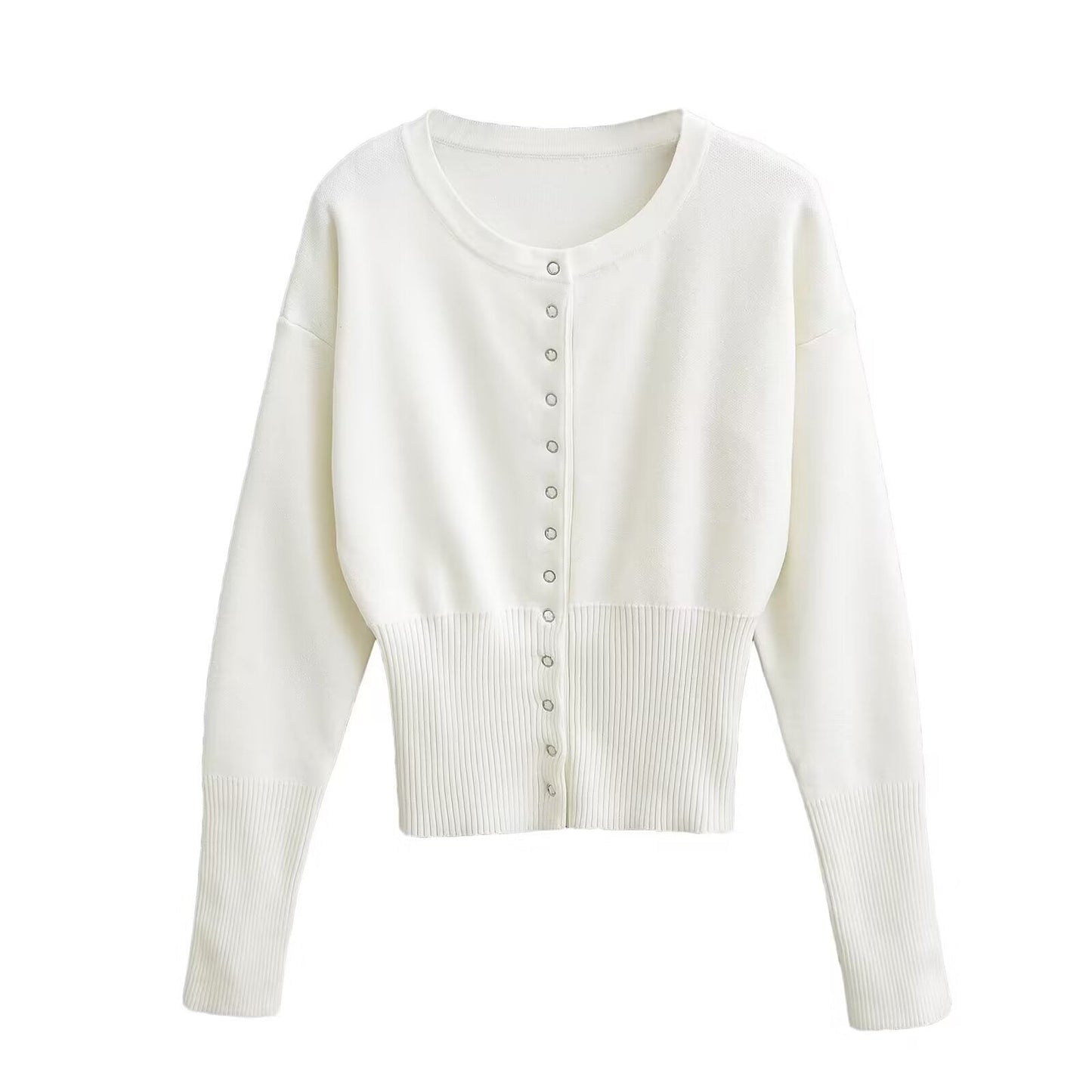 Reverie - Elegantes, kurzes Damen-Stricktop