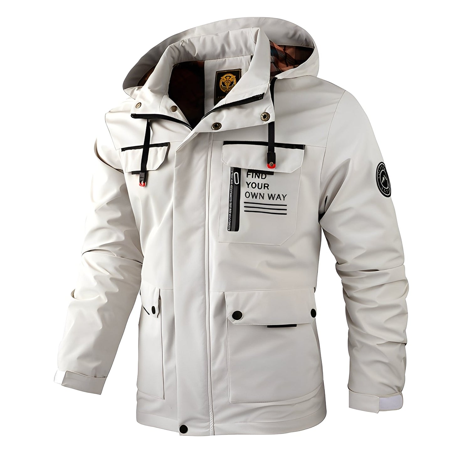 Fredrick - Wasserdichte, dicke Outdoor-Jacke für Männer