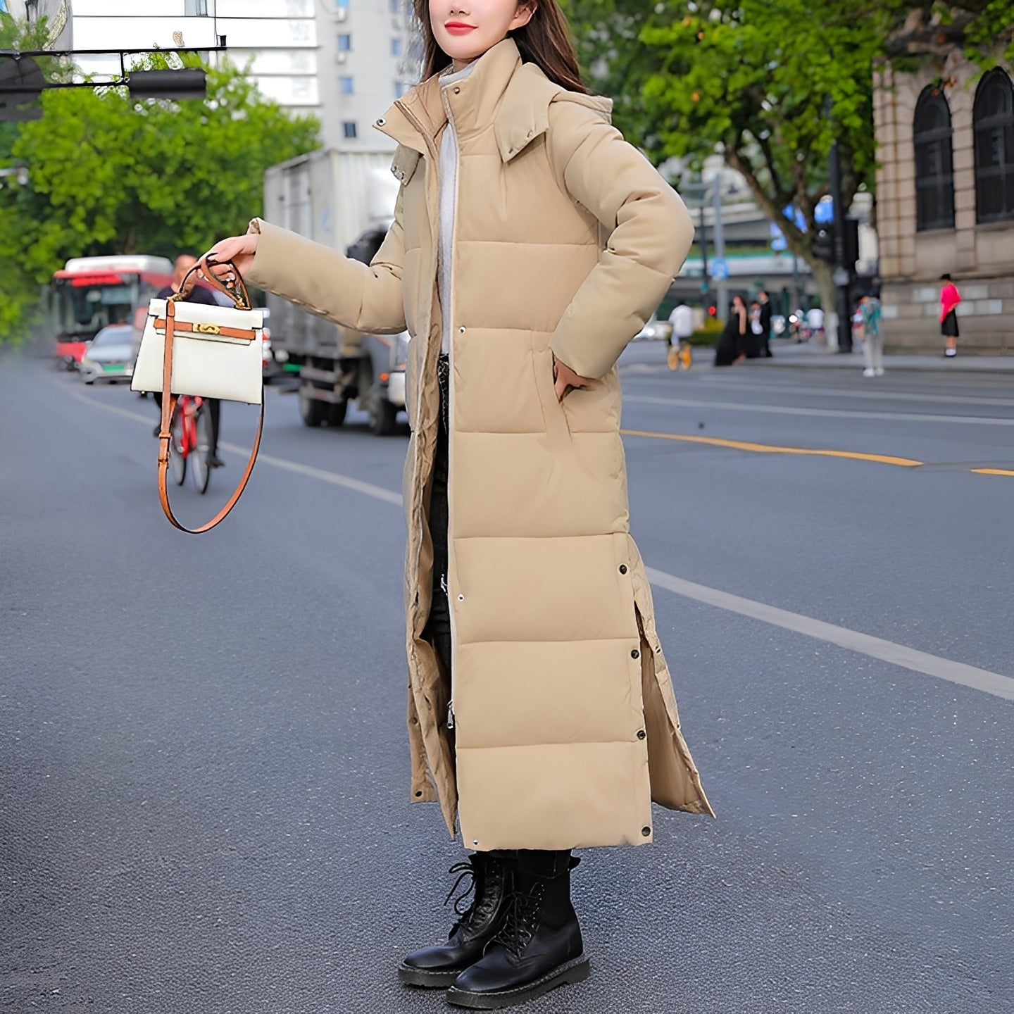 Amabel - Bequeme und warme Damenjacke mit Innenfutter