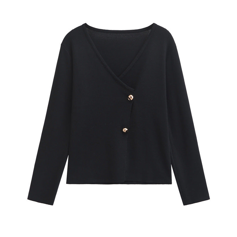 Helena - Eleganter Damen-Cardigan mit asymmetrischem Stil