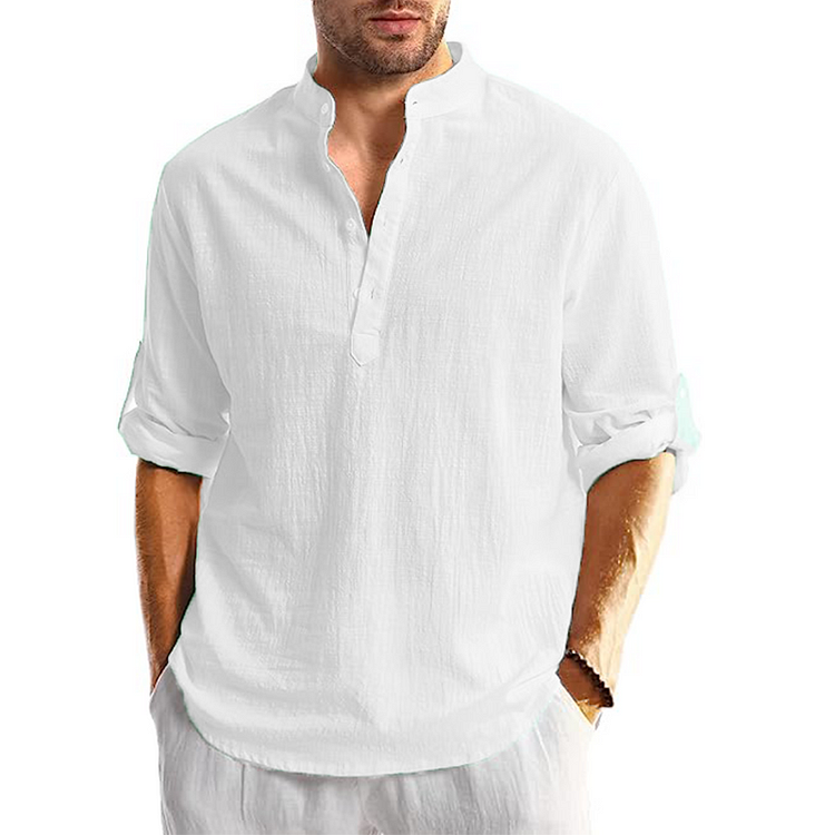 Russell - Langes Ärmelhemd für Herren im Freizeitlook