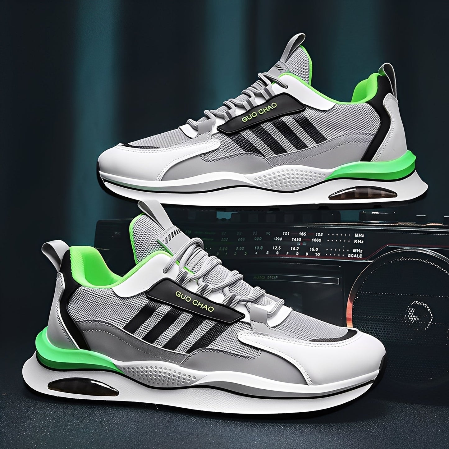 Hector - stilvolle, luftdurchlässige Herren-Sneaker