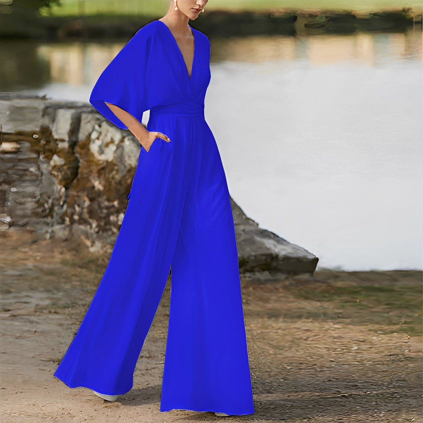 Elizabeth - Komfortabler und legerer Damen-Jumpsuit