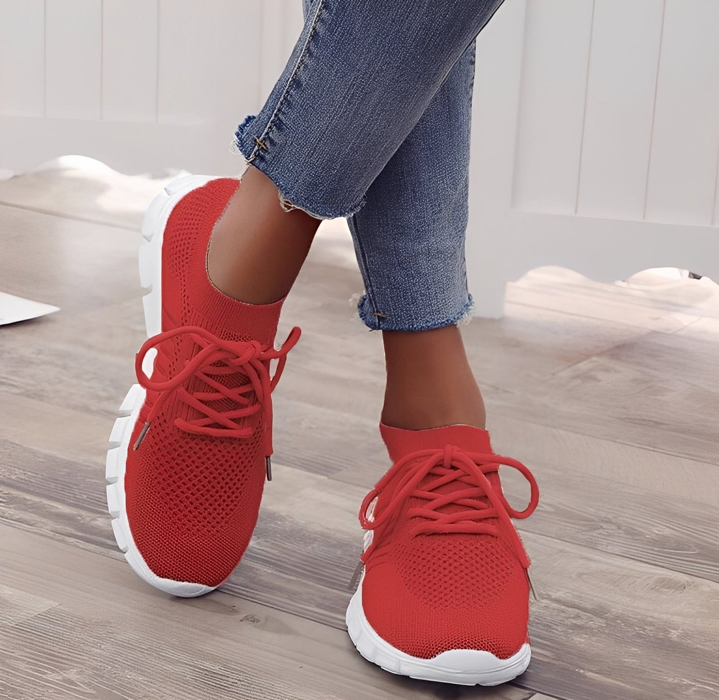 Amanda - Bequeme Damen-Schuhe aus Netzstoff