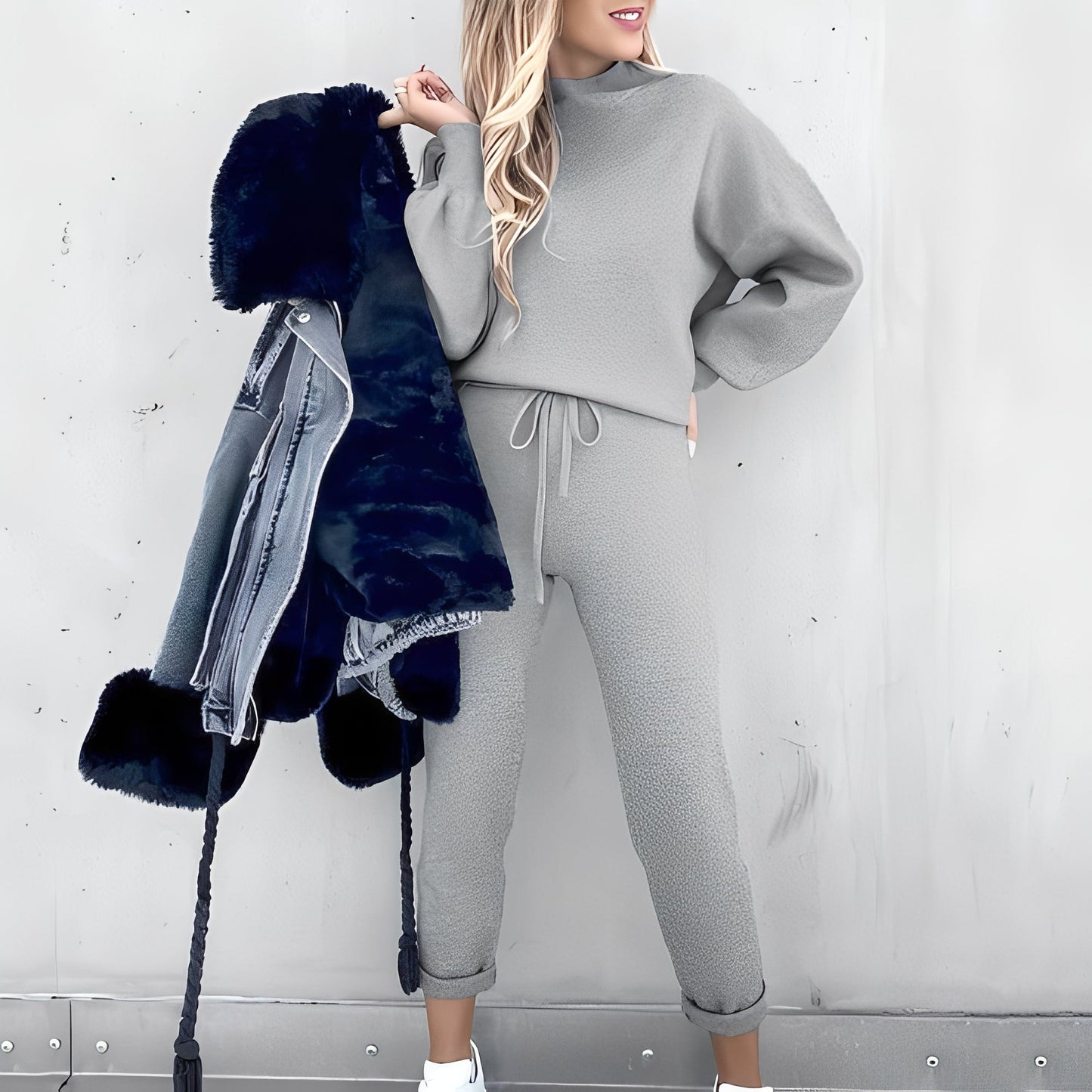 Quincey - Bequemes und weiches Damen-Trainingsset