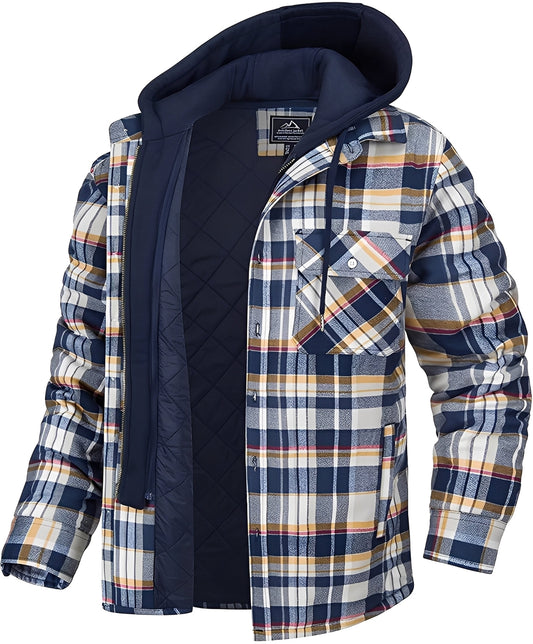 Roswell - Herrenjacke mit lässigem Karomuster