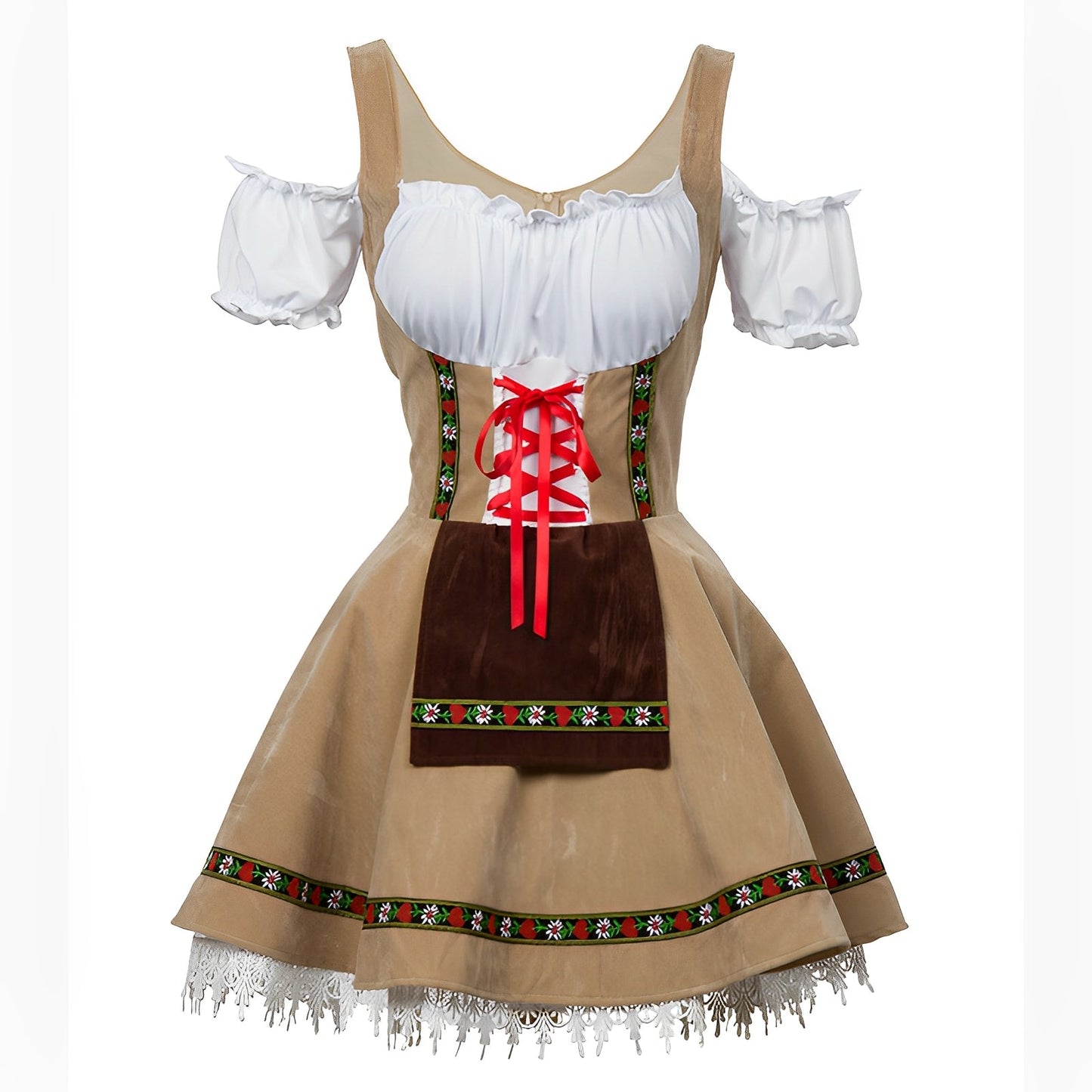 Adella - Schickes kurzes Oktoberfest-Dirndl für Damen