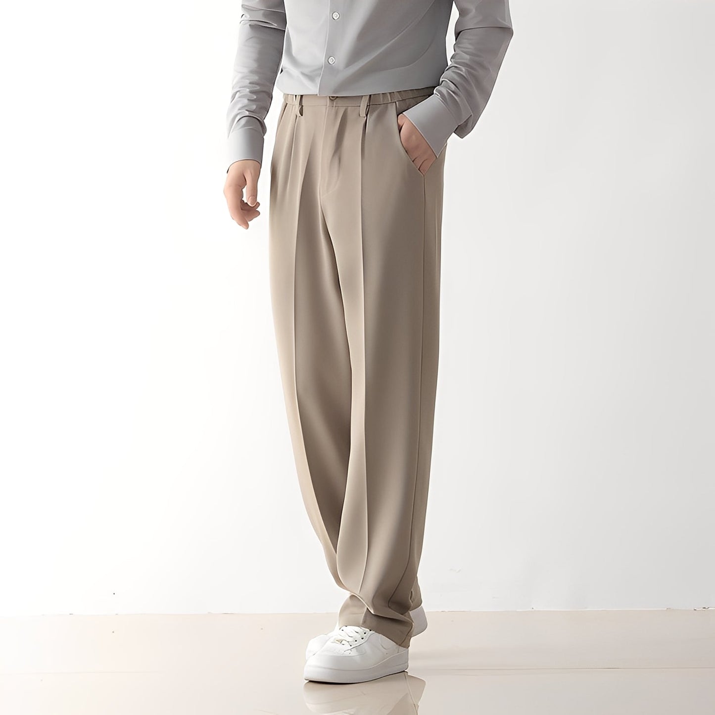 Dewey - Lockere Drapierhose für Männer