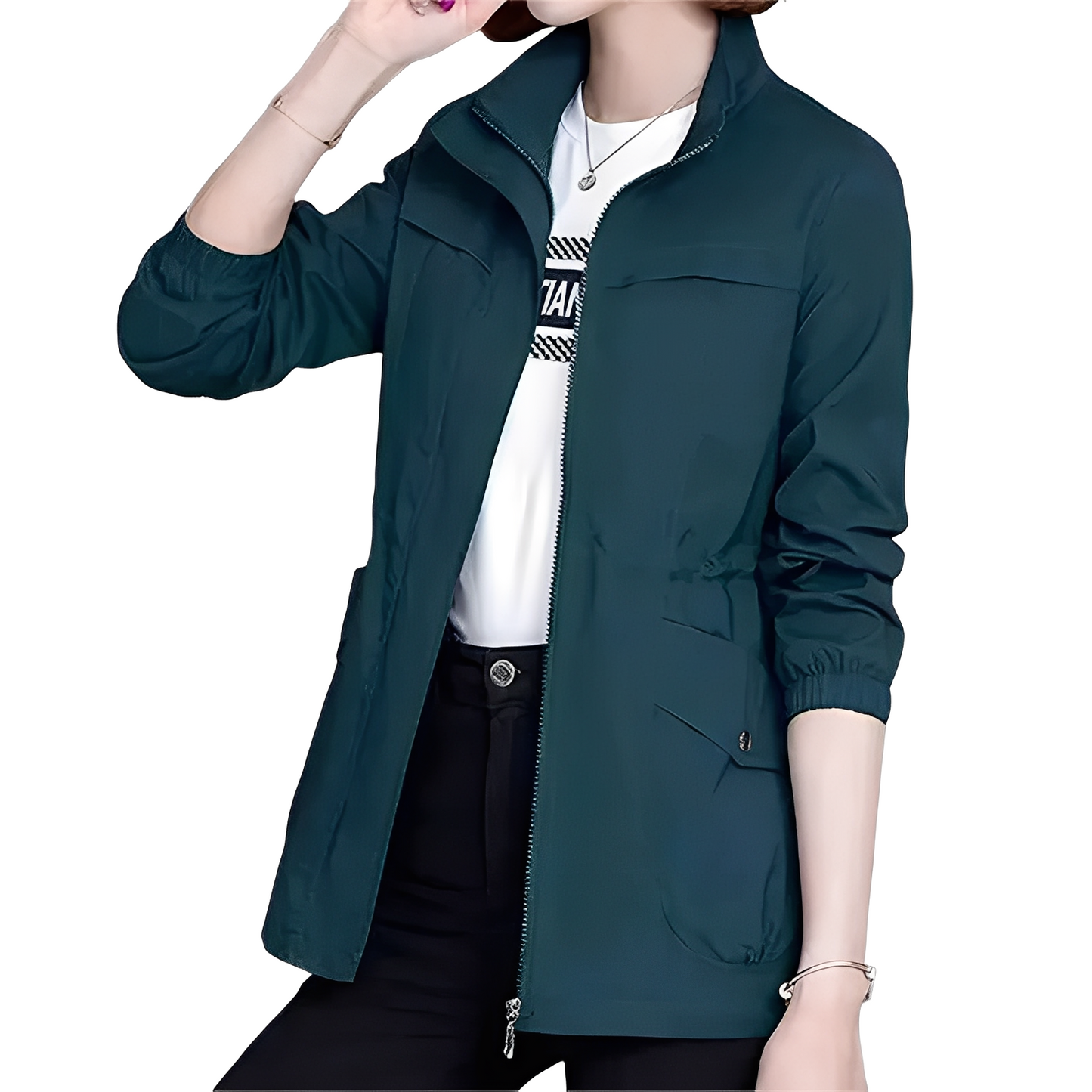 Gwenda - Modische Damenjacke mit einstellbarer Taille