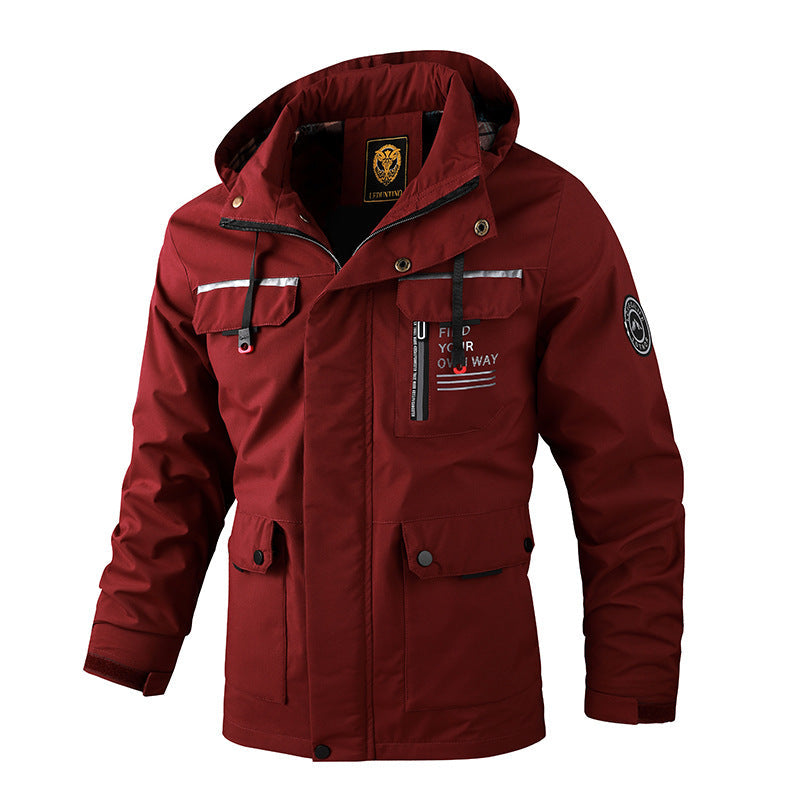 Millard - Zeitgemäße wasserdichte Cargo-Jacke für Herren