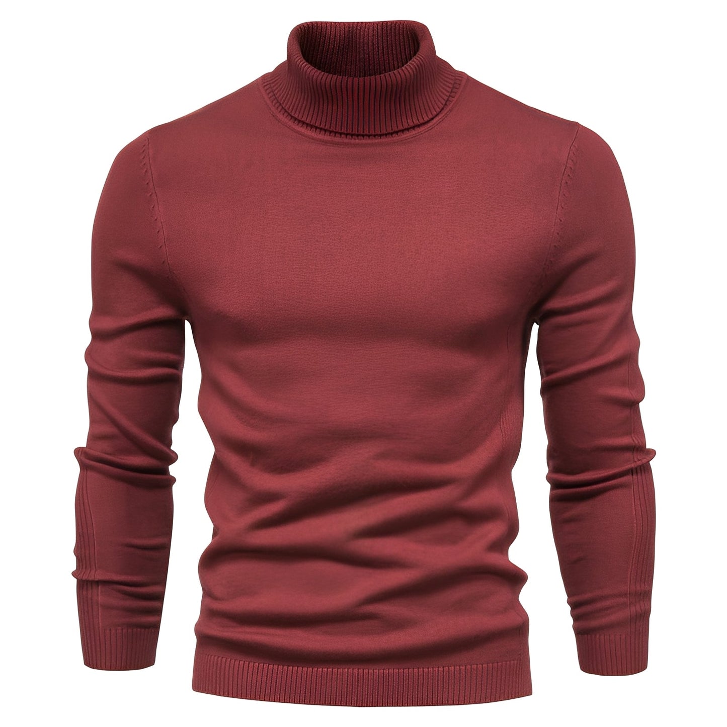 Jonah - Schlichter Herren-Rollkragenpullover
