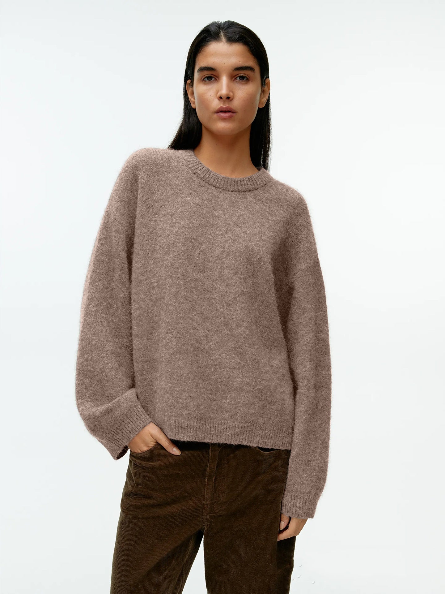Caelie - Bequemer, dicker Kaschmirpullover für Damen