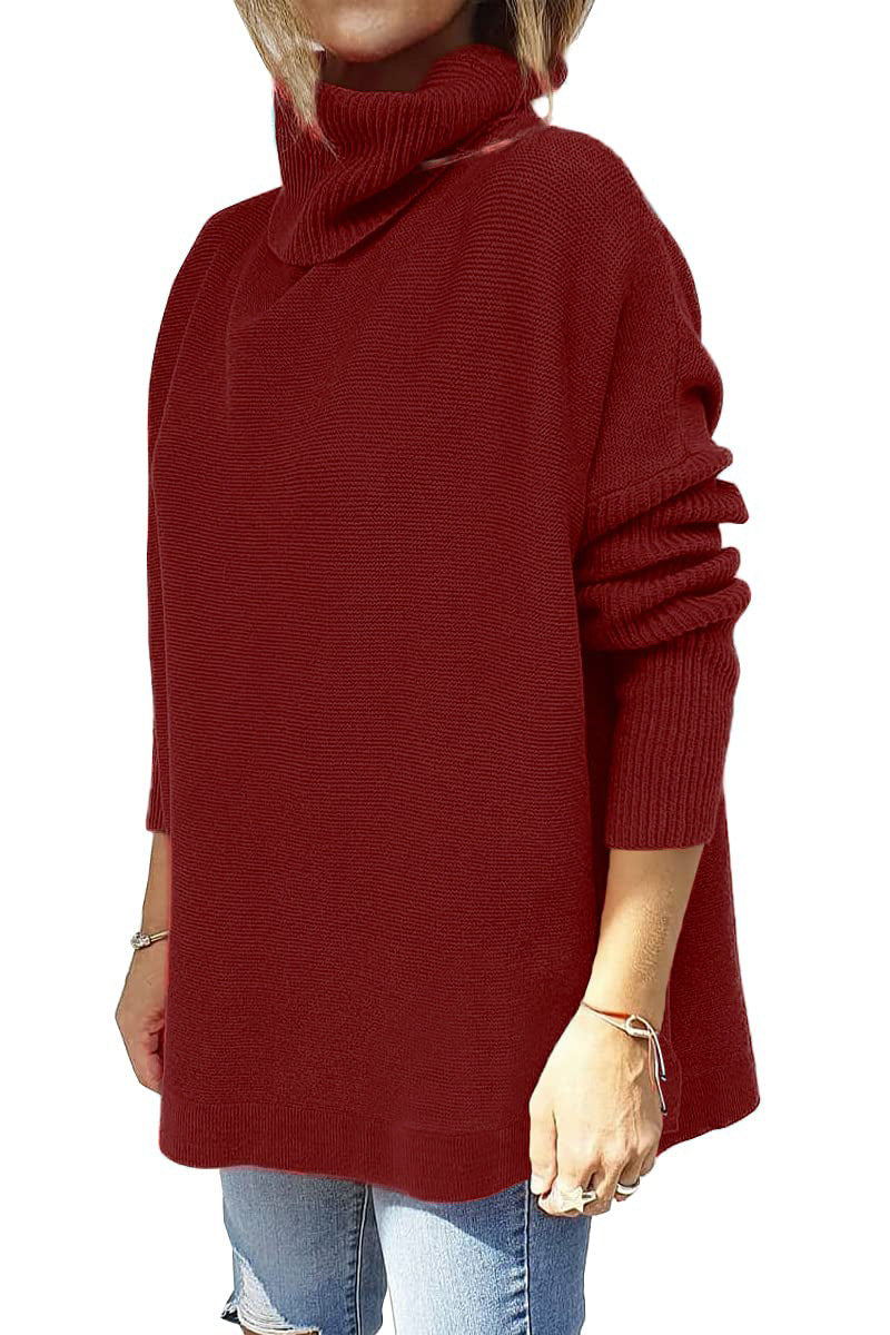 Macey - Warmer Damen-Rollkragenpullover aus Wolle