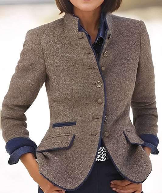 Kaelyn - Moderne Damenjacke mit Taschen für den alltäglichen Gebrauch