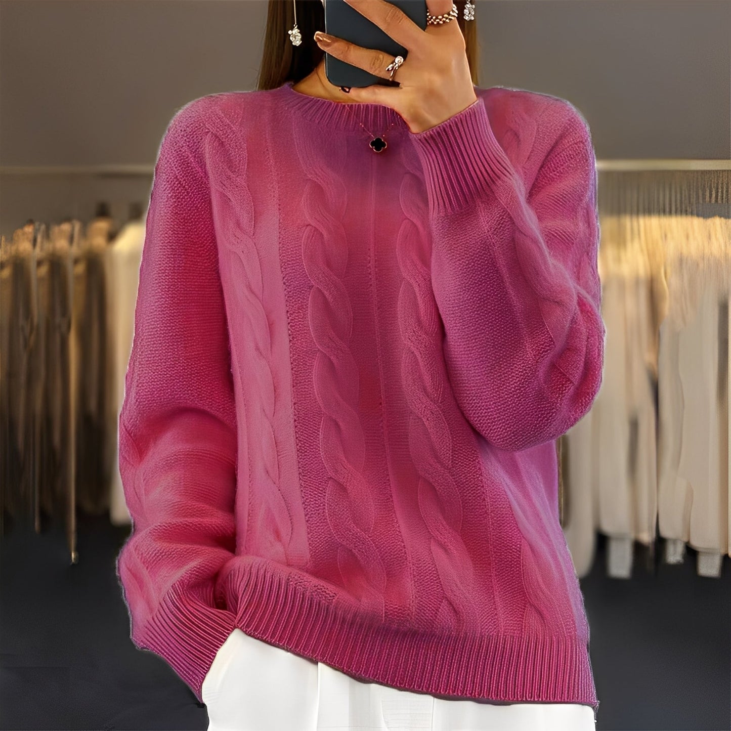 Leanne - Zeitlos schicker Frauenpullover